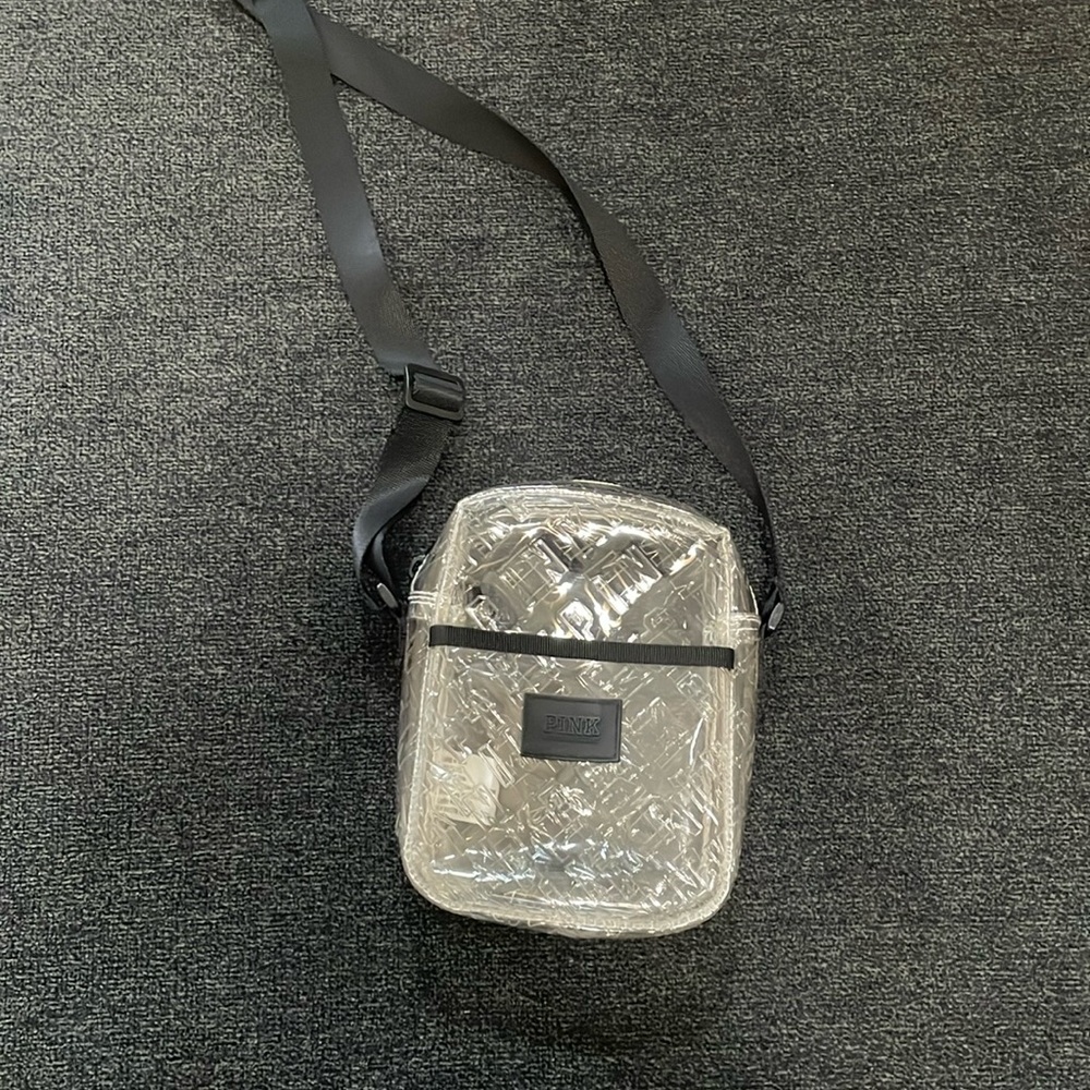 Clear crossbody (pink by VS)